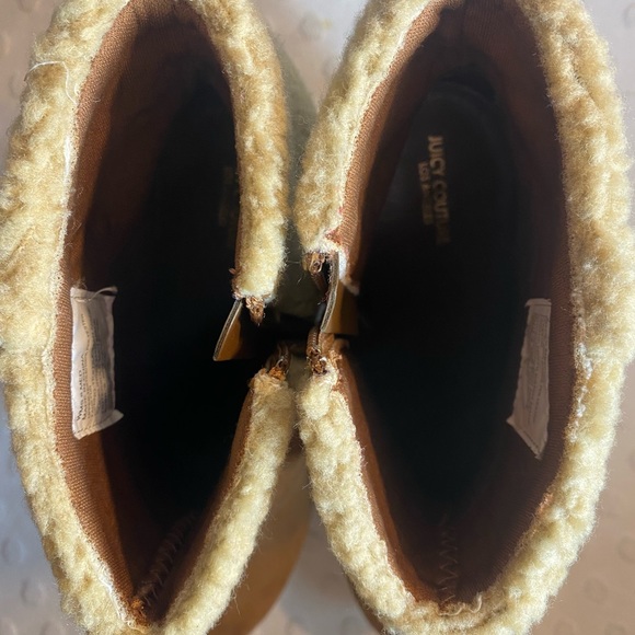 Juicy Couture Women's Buckle Wedge Ankle Boots - Picture 8 of 16